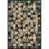 Central Oriental Domino 4 X 6 Domino Black Area Rugs