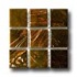 Diamond Tech Glass Mosaic Glass Series - Gold Vein Gold Tile & S