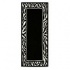 Nejad Rugs African Safari 3 X 8 Runner Zebra Border Black/ivory