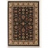 Couristan Taj Mahal 8 X 10 Floral Bidjar Black Area Rugs