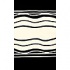 Foreign Accents Festival Shadows 3 X 8 Runner Black Whi Area Rug