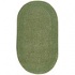 Capel Rugs Basketweave 2x3 Oval Garden Green Area Rugs