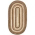 Capel Rugs Hartwell 8x11 Oval Maplewppd Area Rugs