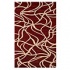 Nejad Rugs Kinetic 4 X 6 Burgundy/beige Area Rugs