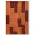 Couristan Vinyasa 6 X 8 Sunlit Path Burnt Orange Area Rugs