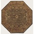 Couristan Shiraz 6 Octagon Perepedil Kuba Deep Olive Area Rugs