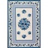 Nejad Rugs Bucks County - Tulip 6 X 9 Ivory/blue Area Rugs