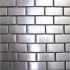 Diamond Tech Glass Metal Series Mosaic Brick Tile & Stone