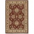 Couristan Chanterelle 6 X 9 Antique Ispaghan Red Area Rugs