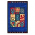 Nejad Rugs The Bright Collection 5 X 8 Fiesta Navy Area Rugs
