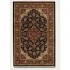 Couristan Royal Imperial 6 X 9 Safavid Black Burgundy Area Rugs