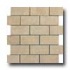 Italgres Buxy Brick Mosaic Beige Tile & Stone