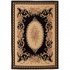 Capel Rugs Festival Of Flowers 6 X 9 Black Beige Area Rugs