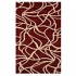 Nejad Rugs Kinetic 5 X 8 Burgundy/beige Area Rugs