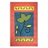 Nejad Rugs The Bright Collection 4 X 6 A Single Flower Rose/blue