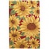 Capel Rugs Garden Delights 3x4 Sunflowers Area Rugs