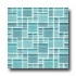 Original Style Random Pattern Clear Mixed Mosaic Huron Tile & St