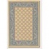 Couristan Recife 5 X 8 Garden Lattice Natural Blue Area Rugs