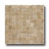 Original Style Venetian Mosaic 7/8 Crema Chipped Edge Tile & Sto