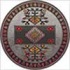Milliken Ahvas 8 Round Wispy Area Rugs