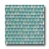 Original Style Offset Sky Mixed Clear Mosaic Hudson Tile & Stone