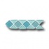 Original Style Large Triangle & Square Tumbled Glass Borders Sup