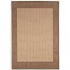 Couristan Recife 6 X 9 Checkered Field Natural Cocoa Area Rugs