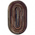 Capel Rugs Cambridge 11x14 Oval Indigo Brown 0442 450b Area Rugs