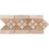 Tesoro Silvia Listello Ivory/golden Tile & Stone