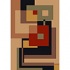 Kas Oriental Rugs. Inc. Moda Runner 2 X 7 Moda Beige Geometrics