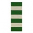 Nejad Rugs Boardwalk Stripes 3 X 8 Runner Emerald/ivory Area Rug