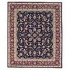 Capel Rugs Burma Silk- Kashan 4x5 Navy Area Rugs