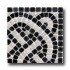 Original Style Stone Borders Black Athenian Rope Corner Tile & S