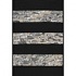 Ams Imports Ebony Foilage 2 X 7 Ebony Foilage Black Area Rugs