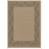 Couristan Five Seasons 4 X 5 Tuscana Cream Brown Area Rugs