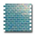 Original Style Iridescent Brickbond Glass Mosaic Weisshorn Tile