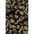 Kas Oriental Rugs. Inc. Ruby Blanket 2 X 8 Ruby Black Tropic Sur