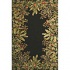 Kas Oriental Rugs. Inc. Emerald 5 X 8 Emerald Black Tropical Bor