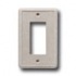 Questech Dorset Switch Plates - Travertine Single