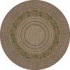 Milliken Woodstock Braid 8 Round Sage Area Rugs