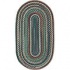 Capel Rugs Bear Creek 2x3 Oval Deep Blue 0980 450b Area Rugs