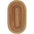 Capel Rugs Monticello 9x13 Oval Pecan Area Rugs