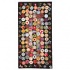 American Cottage Rugs Kaleidoscope 5 X 8 Kaleidoscope Black Area
