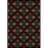 Carpet Art Deco Infinity 5 X 8 Hypno/eggplant Area Rugs