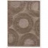 Couristan Focal Point 8 X 11 Erosion Mocha Area Rugs
