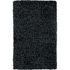 Central Oriental Shaggy 4 X 6 Shaggy Black Area Rugs