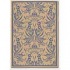 Couristan Recife 6 X 9 Garden Cottage Blue Natural Area Rugs