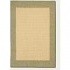 Couristan Recife 5 X 8 Checkered Field Natural Green Area Rugs
