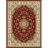 Kas Oriental Rugs. Inc. Seville 5 X 7 Seville Red/ivory Medallio