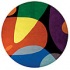 Foreign Accents Cirque 8 Round Cirque Multi Colored Area Rugs